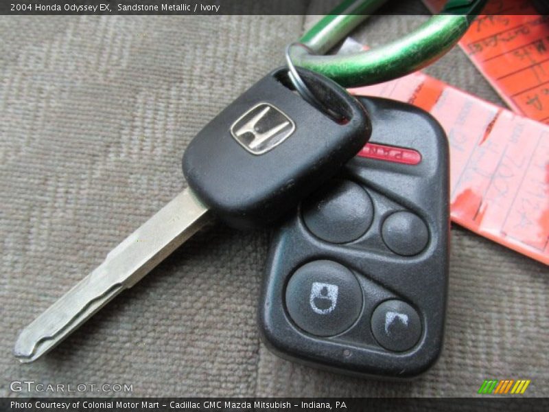 Sandstone Metallic / Ivory 2004 Honda Odyssey EX