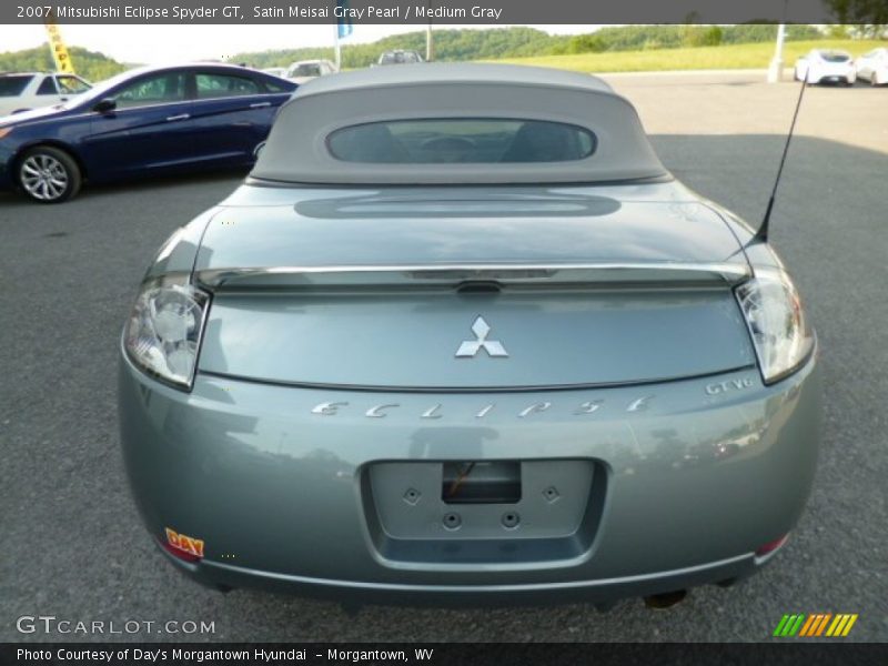 Satin Meisai Gray Pearl / Medium Gray 2007 Mitsubishi Eclipse Spyder GT