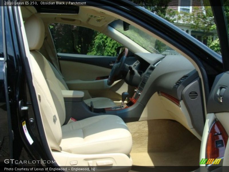 Obsidian Black / Parchment 2010 Lexus ES 350