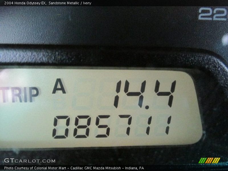 Sandstone Metallic / Ivory 2004 Honda Odyssey EX