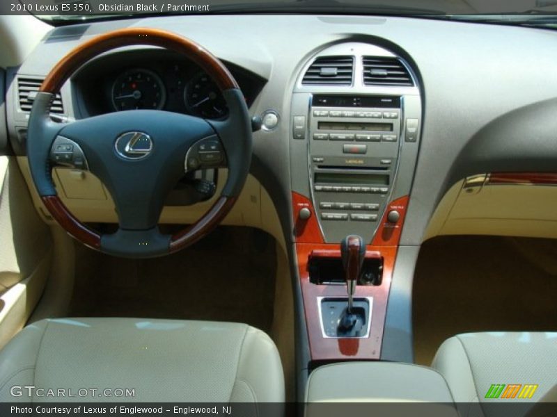 Obsidian Black / Parchment 2010 Lexus ES 350