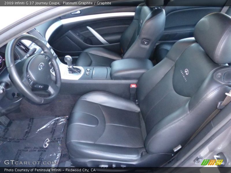 Platinum Graphite / Graphite 2009 Infiniti G 37 Journey Coupe