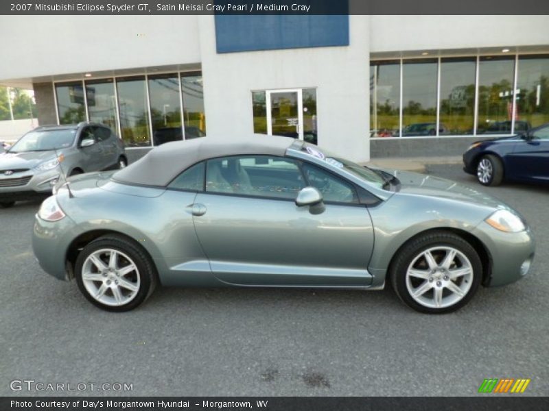 Satin Meisai Gray Pearl / Medium Gray 2007 Mitsubishi Eclipse Spyder GT