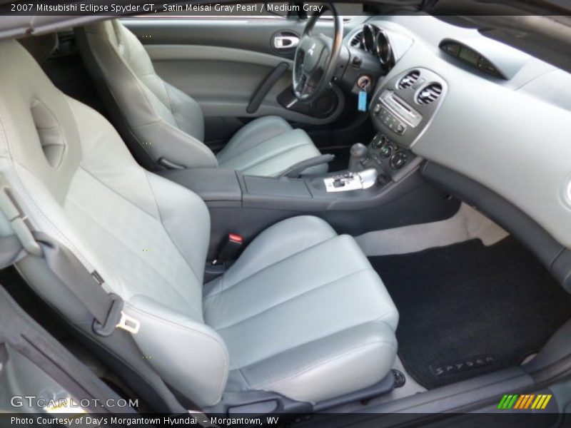 Satin Meisai Gray Pearl / Medium Gray 2007 Mitsubishi Eclipse Spyder GT