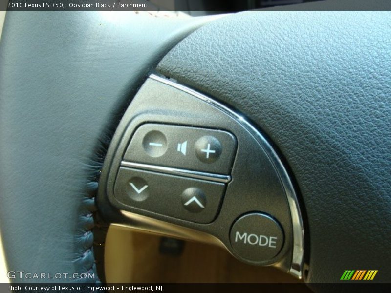 Obsidian Black / Parchment 2010 Lexus ES 350
