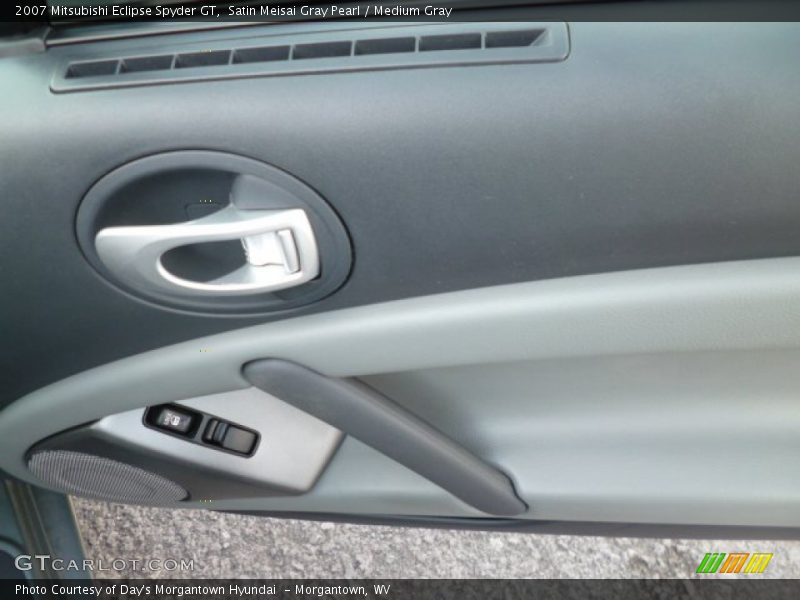 Satin Meisai Gray Pearl / Medium Gray 2007 Mitsubishi Eclipse Spyder GT