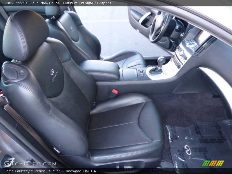 Platinum Graphite / Graphite 2009 Infiniti G 37 Journey Coupe