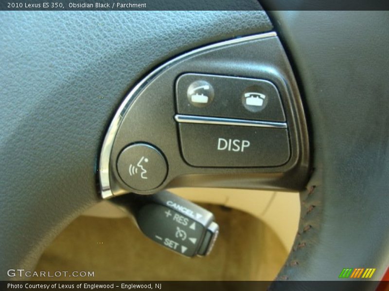 Obsidian Black / Parchment 2010 Lexus ES 350