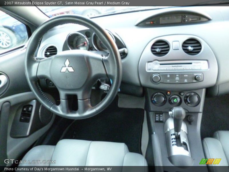 Satin Meisai Gray Pearl / Medium Gray 2007 Mitsubishi Eclipse Spyder GT