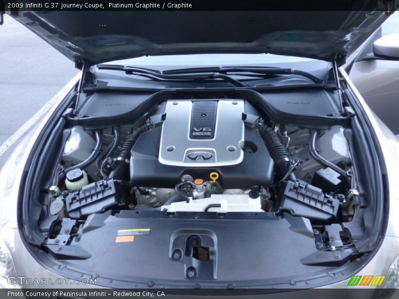 Platinum Graphite / Graphite 2009 Infiniti G 37 Journey Coupe