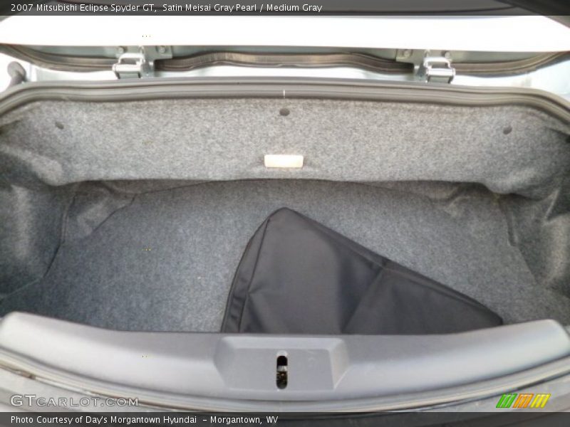 Satin Meisai Gray Pearl / Medium Gray 2007 Mitsubishi Eclipse Spyder GT