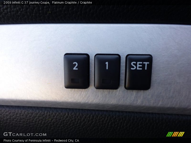 Platinum Graphite / Graphite 2009 Infiniti G 37 Journey Coupe