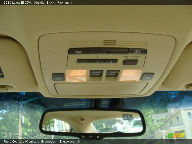 Obsidian Black / Parchment 2010 Lexus ES 350