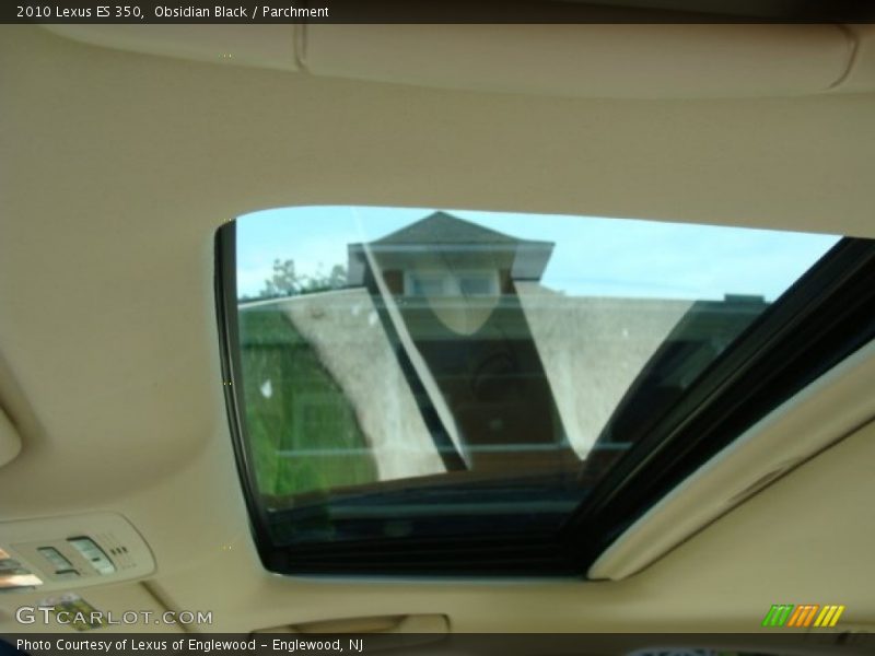 Obsidian Black / Parchment 2010 Lexus ES 350