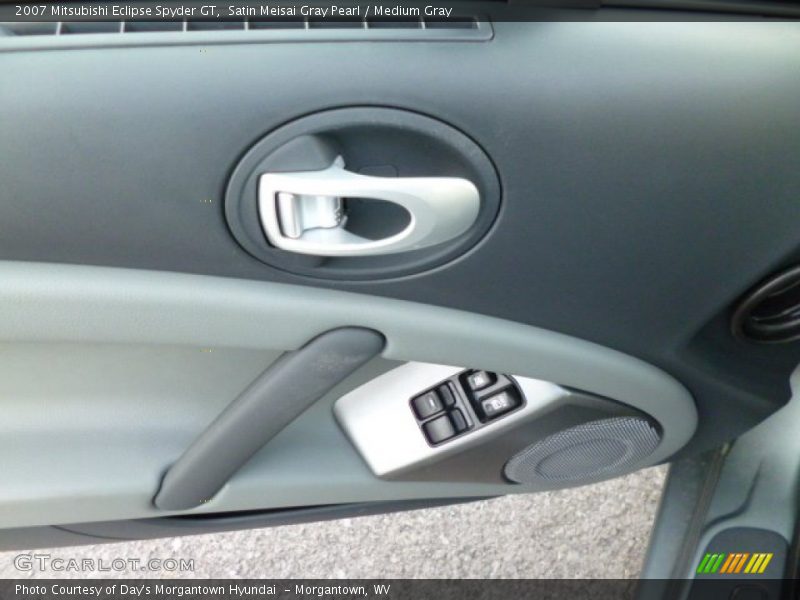 Satin Meisai Gray Pearl / Medium Gray 2007 Mitsubishi Eclipse Spyder GT