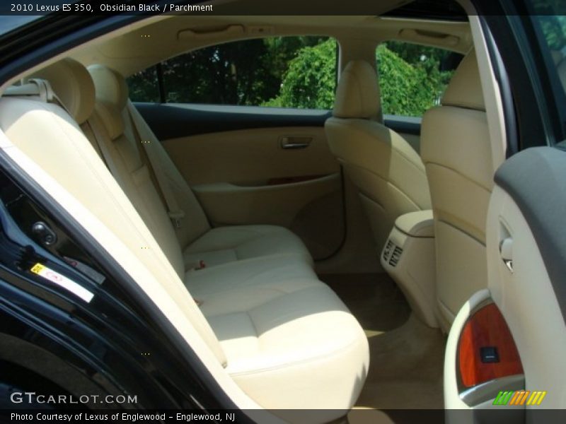 Obsidian Black / Parchment 2010 Lexus ES 350