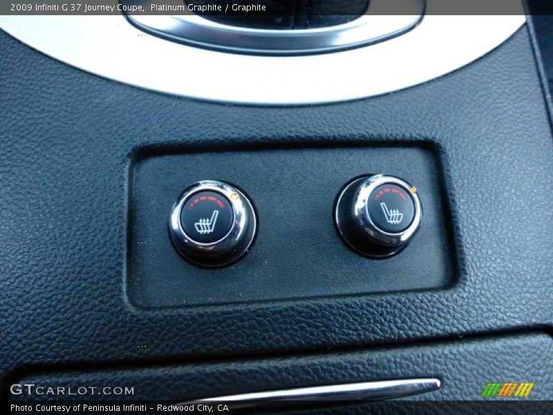 Platinum Graphite / Graphite 2009 Infiniti G 37 Journey Coupe