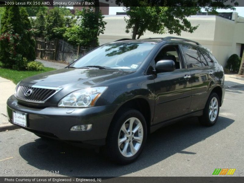 Smokey Granite / Black 2009 Lexus RX 350 AWD