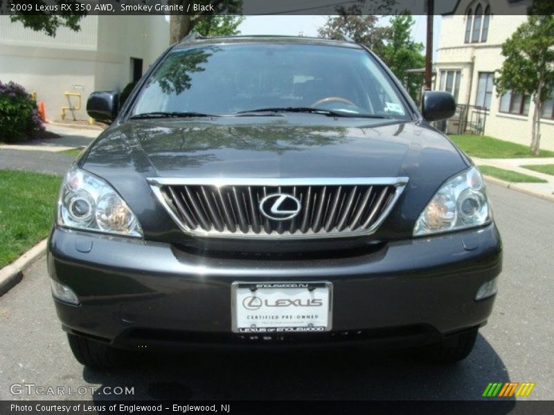 Smokey Granite / Black 2009 Lexus RX 350 AWD
