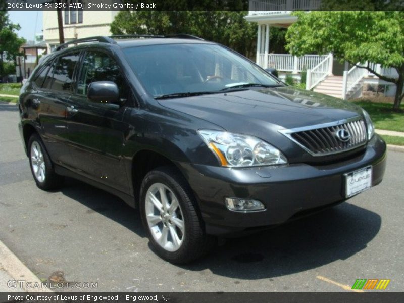 Smokey Granite / Black 2009 Lexus RX 350 AWD