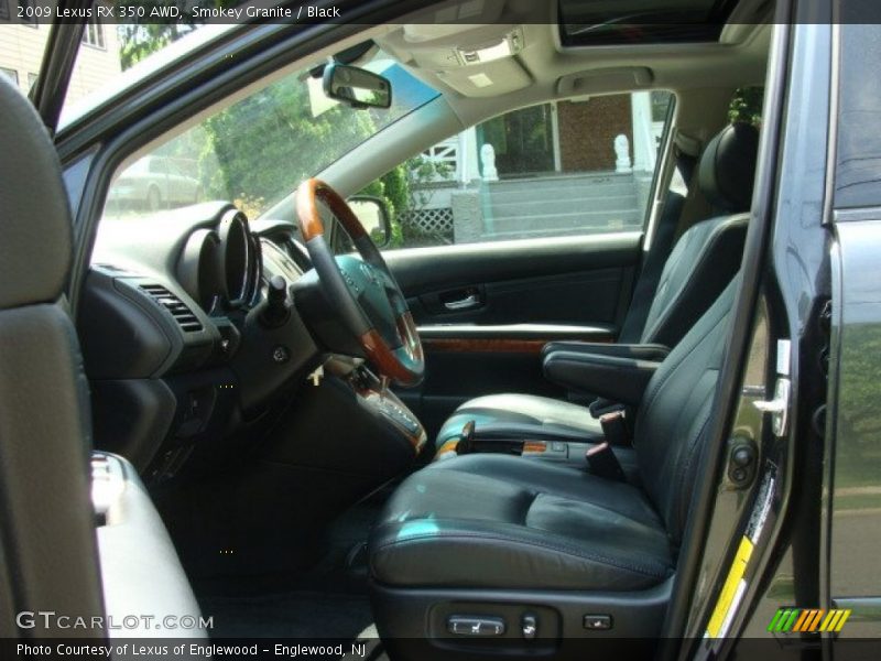 Smokey Granite / Black 2009 Lexus RX 350 AWD