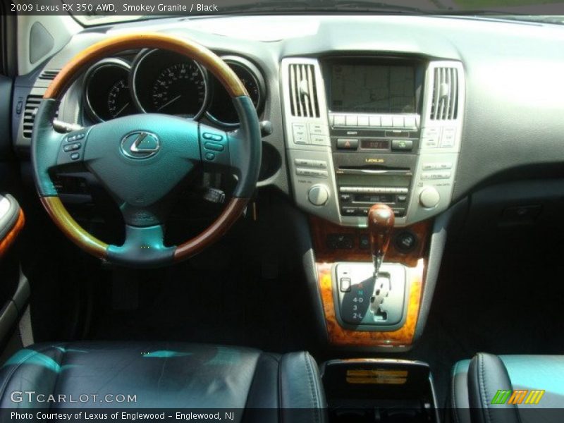 Smokey Granite / Black 2009 Lexus RX 350 AWD