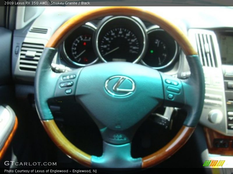 Smokey Granite / Black 2009 Lexus RX 350 AWD