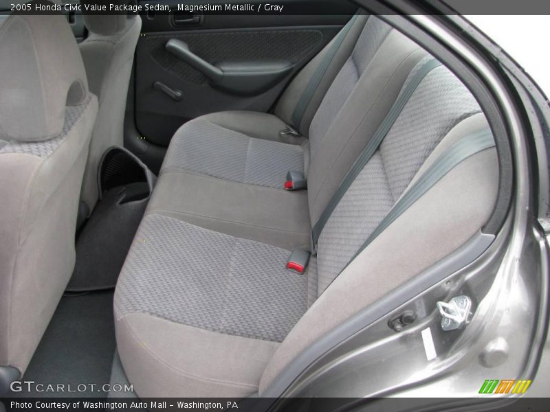 Magnesium Metallic / Gray 2005 Honda Civic Value Package Sedan