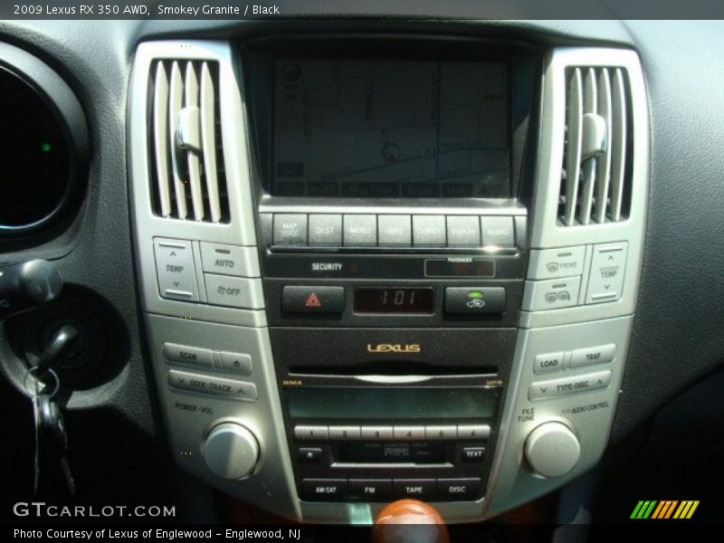 Smokey Granite / Black 2009 Lexus RX 350 AWD