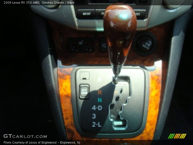 Smokey Granite / Black 2009 Lexus RX 350 AWD
