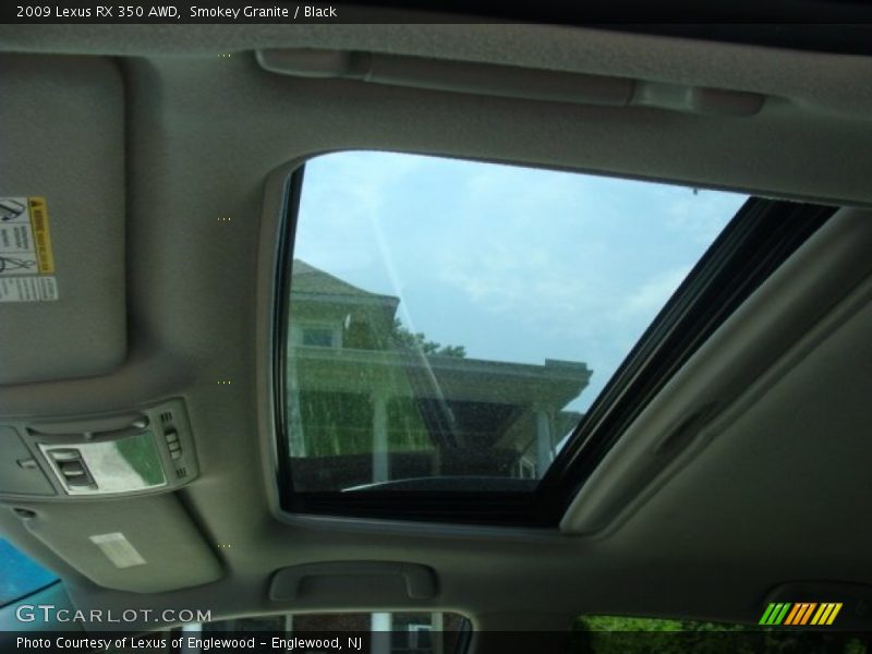 Smokey Granite / Black 2009 Lexus RX 350 AWD