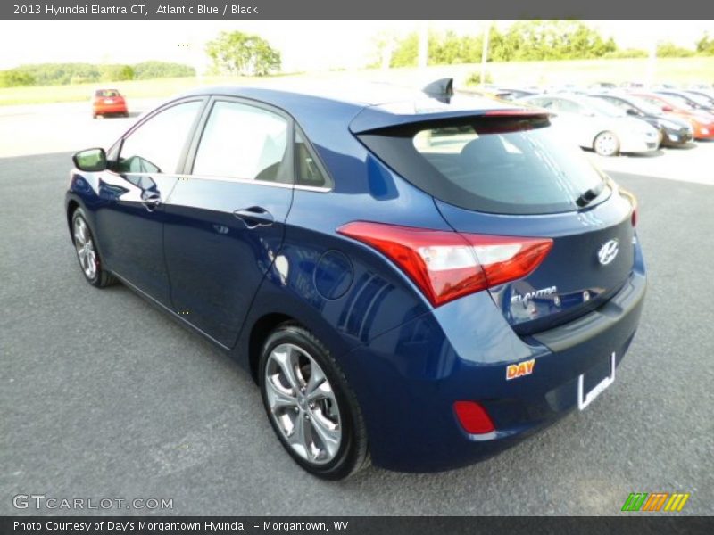 Atlantic Blue / Black 2013 Hyundai Elantra GT