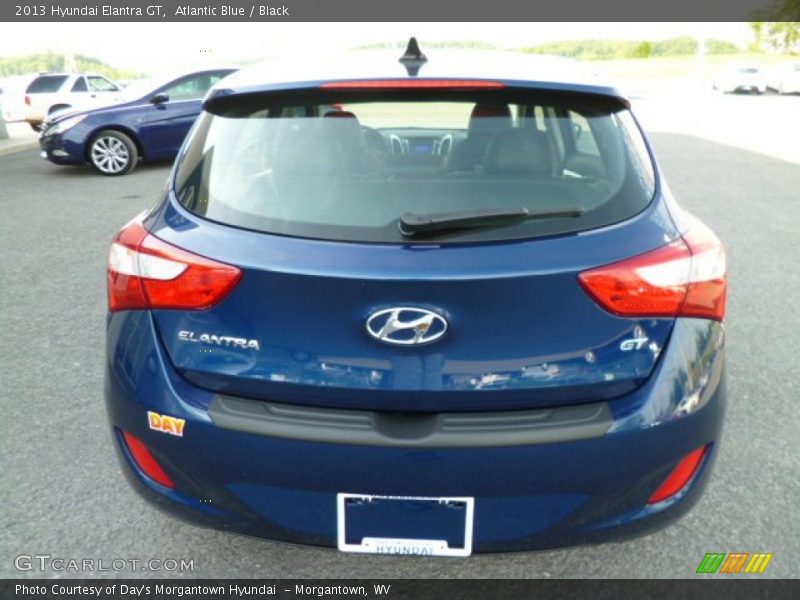 Atlantic Blue / Black 2013 Hyundai Elantra GT