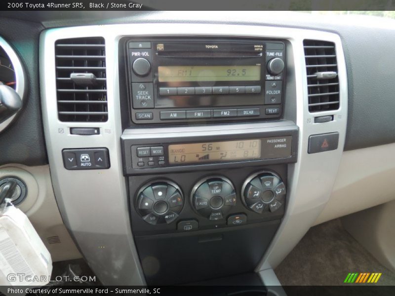 Black / Stone Gray 2006 Toyota 4Runner SR5