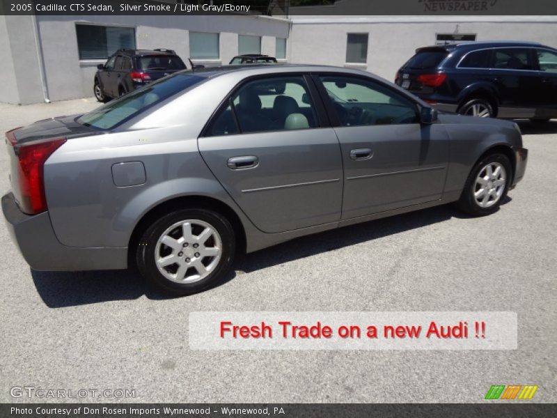 Silver Smoke / Light Gray/Ebony 2005 Cadillac CTS Sedan