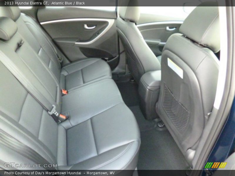 Atlantic Blue / Black 2013 Hyundai Elantra GT