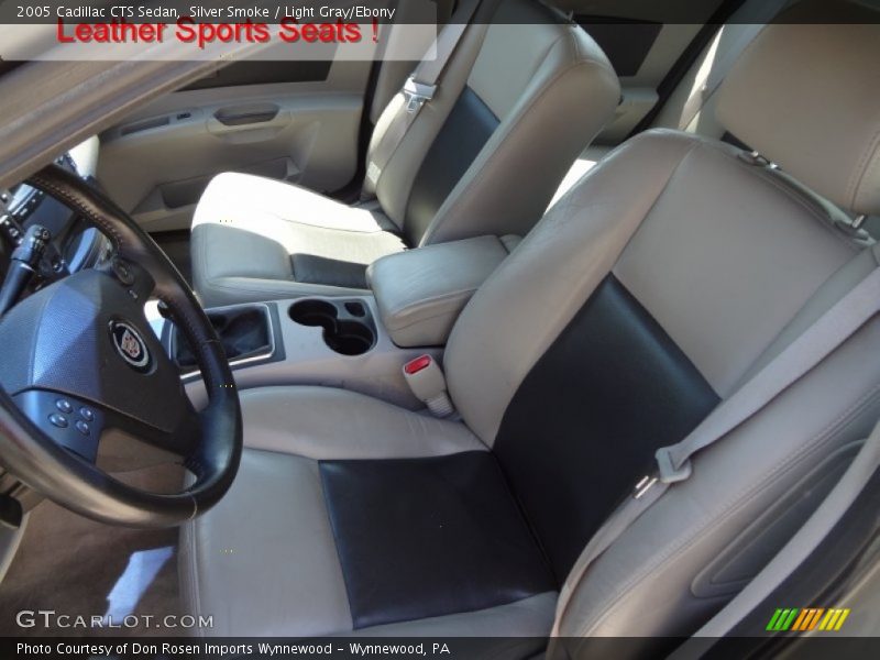 Silver Smoke / Light Gray/Ebony 2005 Cadillac CTS Sedan