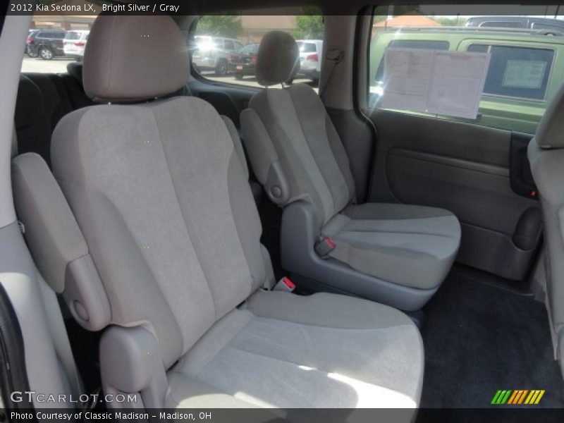Bright Silver / Gray 2012 Kia Sedona LX