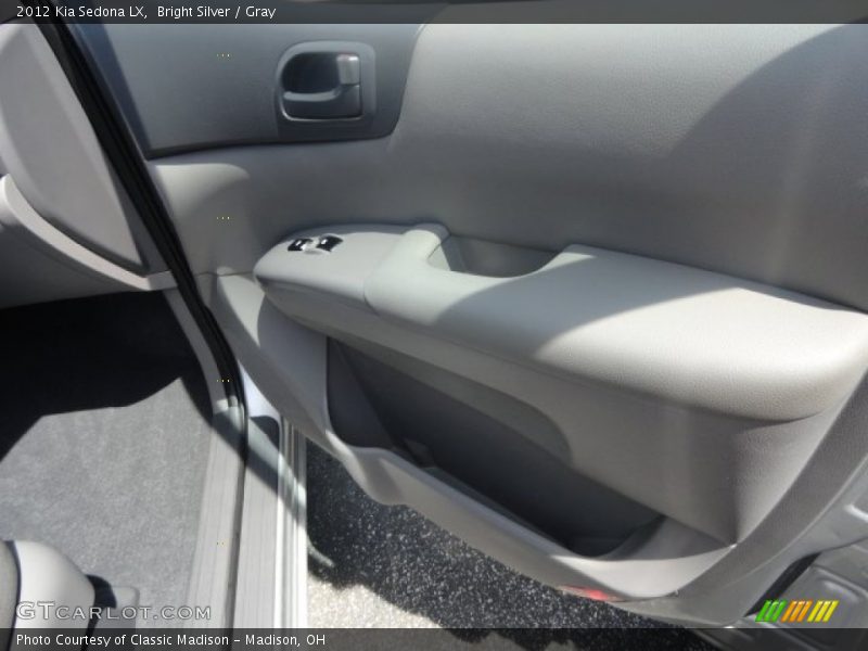 Bright Silver / Gray 2012 Kia Sedona LX