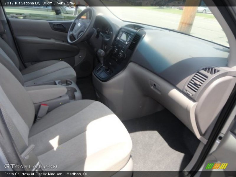 Bright Silver / Gray 2012 Kia Sedona LX