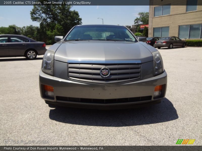 Silver Smoke / Light Gray/Ebony 2005 Cadillac CTS Sedan