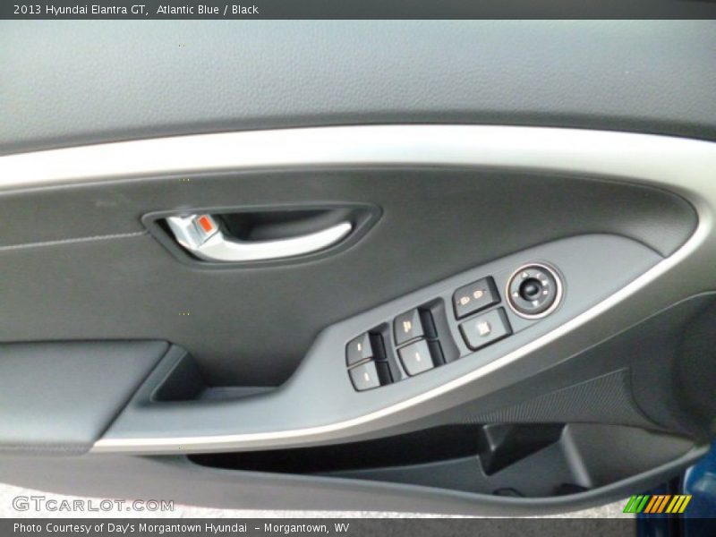 Atlantic Blue / Black 2013 Hyundai Elantra GT
