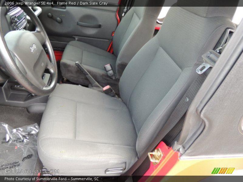 Flame Red / Dark Slate Gray 2006 Jeep Wrangler SE 4x4