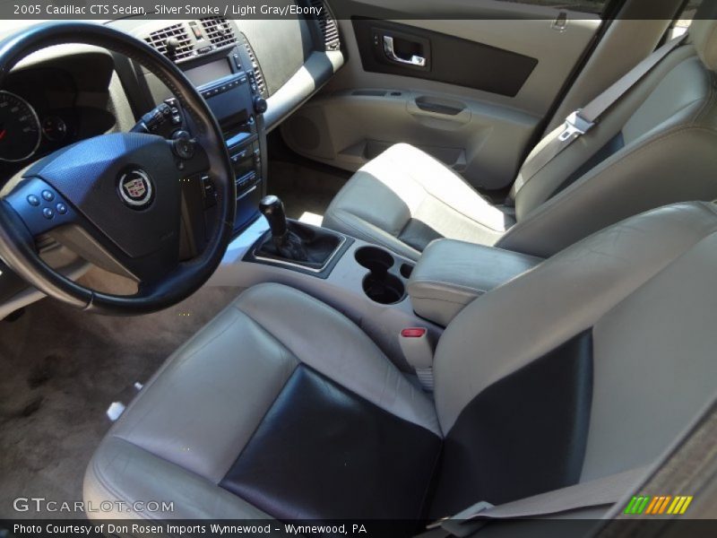 Silver Smoke / Light Gray/Ebony 2005 Cadillac CTS Sedan