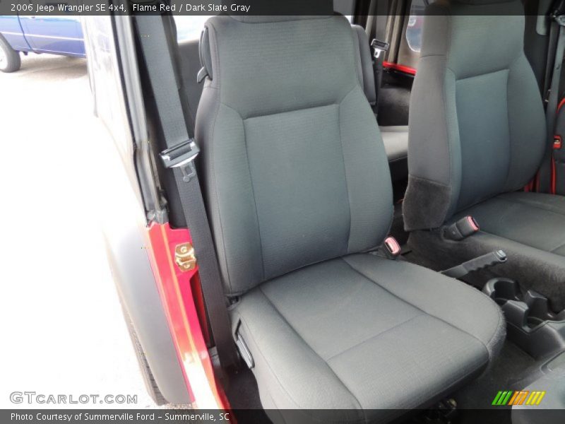 Flame Red / Dark Slate Gray 2006 Jeep Wrangler SE 4x4