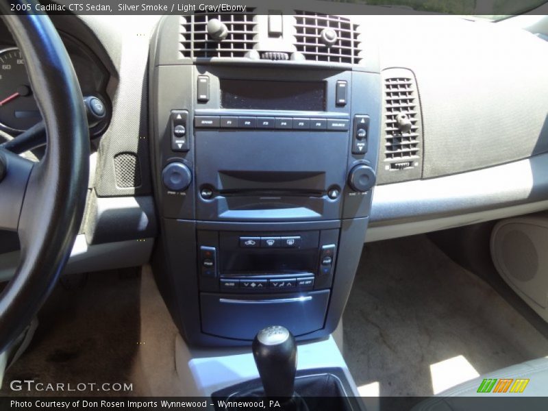 Silver Smoke / Light Gray/Ebony 2005 Cadillac CTS Sedan