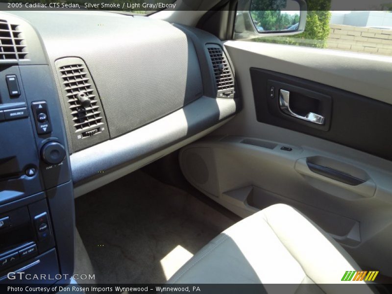 Silver Smoke / Light Gray/Ebony 2005 Cadillac CTS Sedan