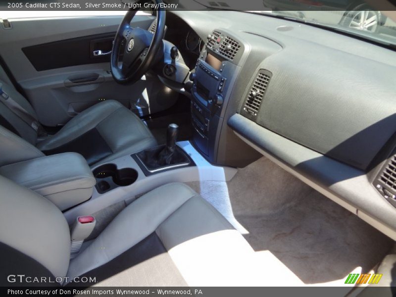 Silver Smoke / Light Gray/Ebony 2005 Cadillac CTS Sedan