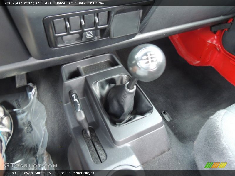 Flame Red / Dark Slate Gray 2006 Jeep Wrangler SE 4x4