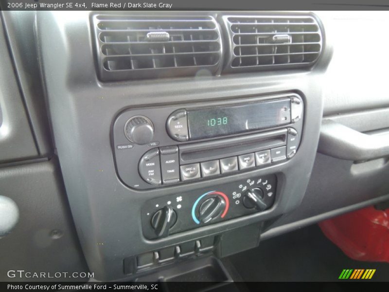 Flame Red / Dark Slate Gray 2006 Jeep Wrangler SE 4x4